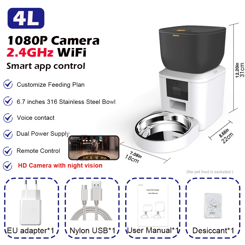 2.4G Cam White