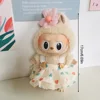 Clothes only 17cm Doll Clothes accessories for Labubu Time to chill doll clothes 5