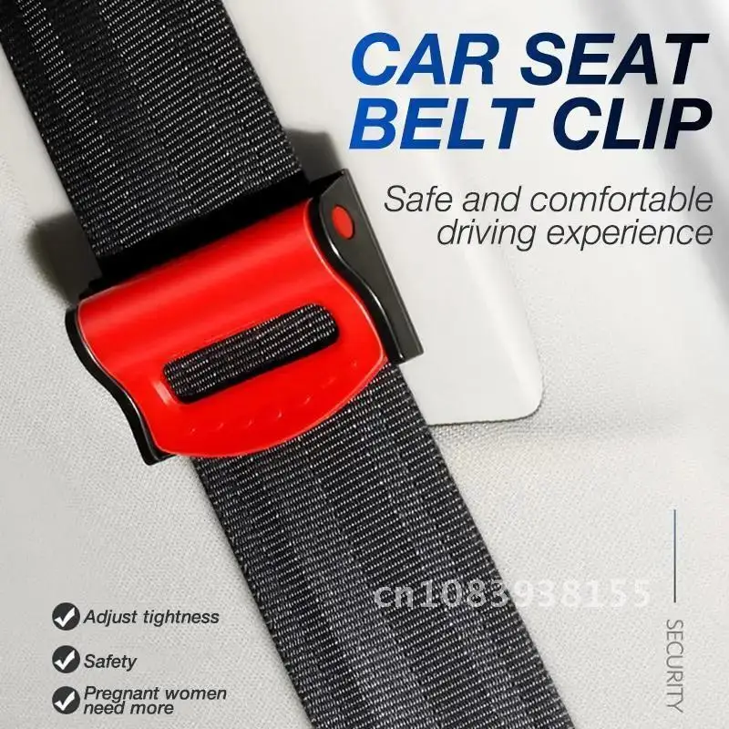 

1/2PCS Seat Belt Clip for Cars Free Adjustment of Tightness Reduce Wear and Improve Comfort DIY Tools