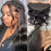 13x4 Water Wave Frontal Human Hair Brazilian Lace Frontal Closure Curly Deep Lace Frontal Closure Human Hair Virgin Hair Closure 1