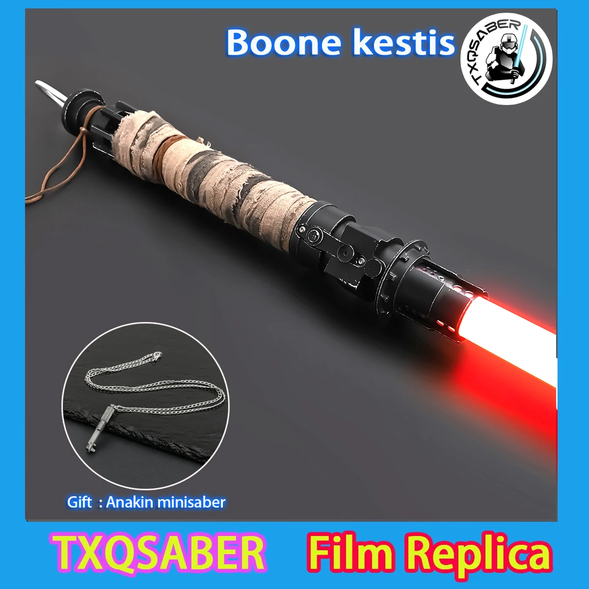 TXQSABER高品質ブーン・ケスティス レプリカ ライトセーバー RGB ネオ