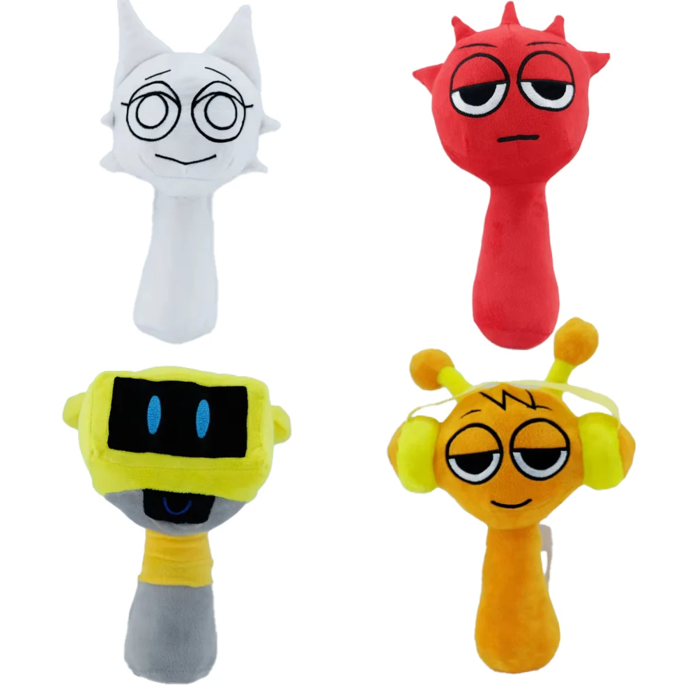thumbnail image 1 of 2024 Sprunki Plush Horror Game Toys Dibujos animados Lindo Suave Peluche Almohada Para Niños Cumpleaños Regalo De Navidad Muñecos De Peluche Para Niños, 1 of 4