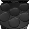 1400W Electric Pancake Maker 6 Slots 3.5in Dual Sided Heating Antistick Smart Temperature Control Arepa Maker for Breakfast 6