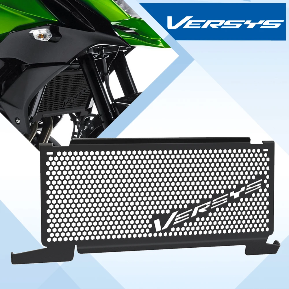 for kawasaki versys 650 kle650 versys650 kle 650 2015 2019 2018 2017 motorcycle modified gps navigation bracket supporter holder Для KAWASAKI VERSYS650 KLE650 VERSYS 650 ABS Защитная крышка радиатора для мотоцикла KLE650/ABS 2015-2020 2021 2022 2023 2024