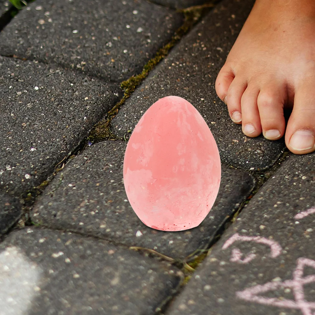 계란 초크 어린이 장난감, 파스텔 연필 칠판 초크, 부활절 세척 가능 드로잉 솔리드, 12 개