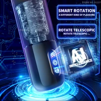 Männer Masturbator Tasse Teleskop Rotation Saugen Vagina Masturbation Blowjob Erwachsene Sex Spielzeug für Männliche Kolben Automatische Mastubator 3