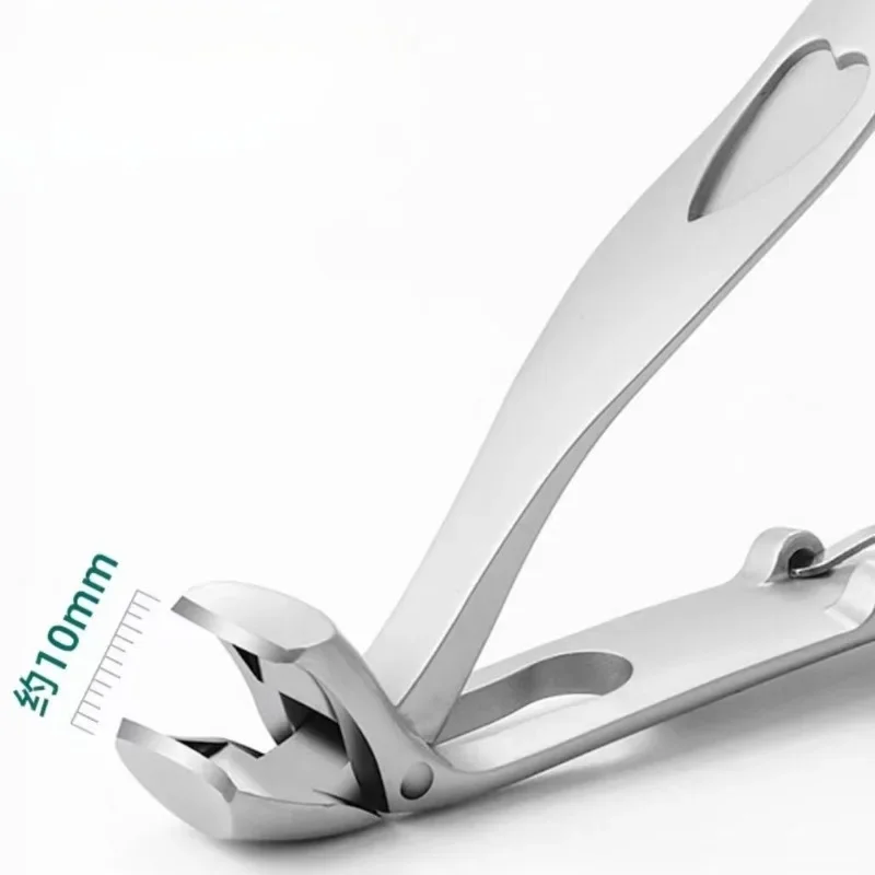 High-Quality Wide Fashional Nail Clippers Thick Hard Toenail Fingernail Pedicure Tools New Cutter Trimmer Manicure Scissors