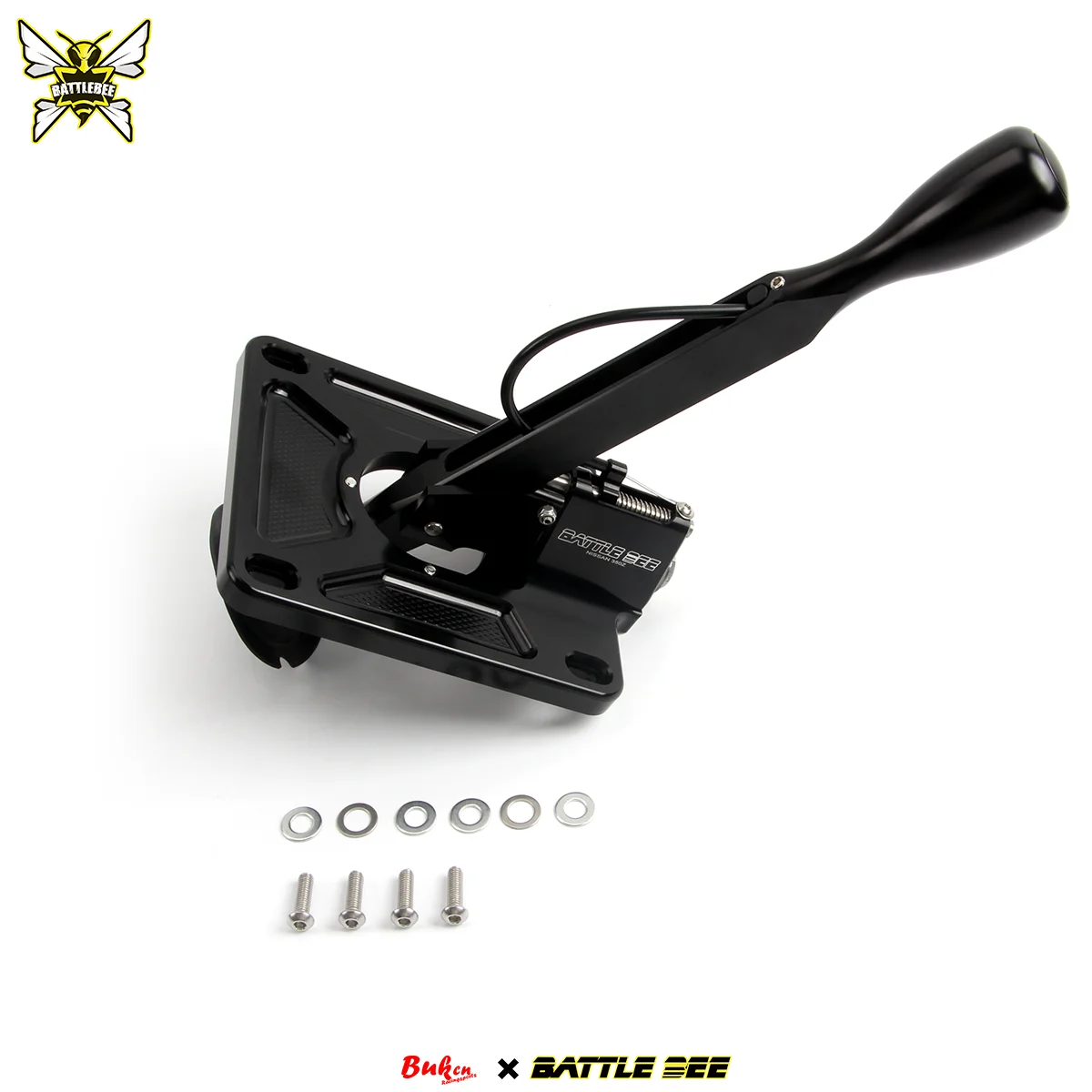 Aluminum Alloy Black Quick Shift Racing Short Shifter Box 6 Speed