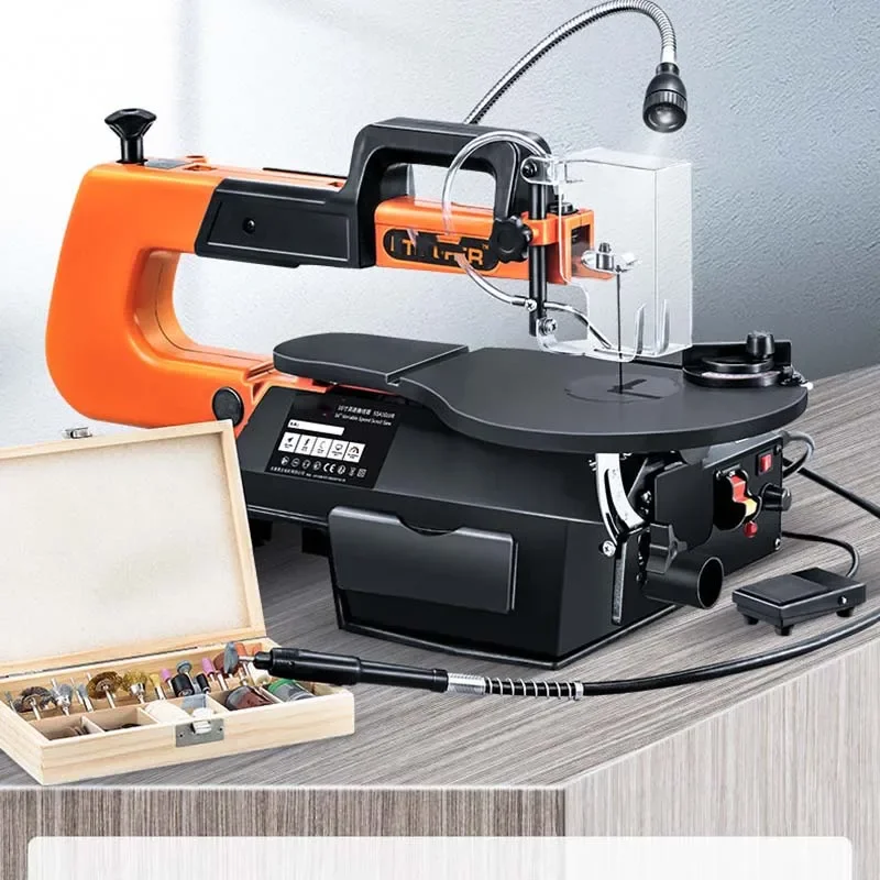 Sega Circolare Elettrica Da Tavolo 900W – Lama 180mm, 5000 RPM, Taglio Regolabile 45° E 90° Per Legno Con Impugnatura Antiscivolo