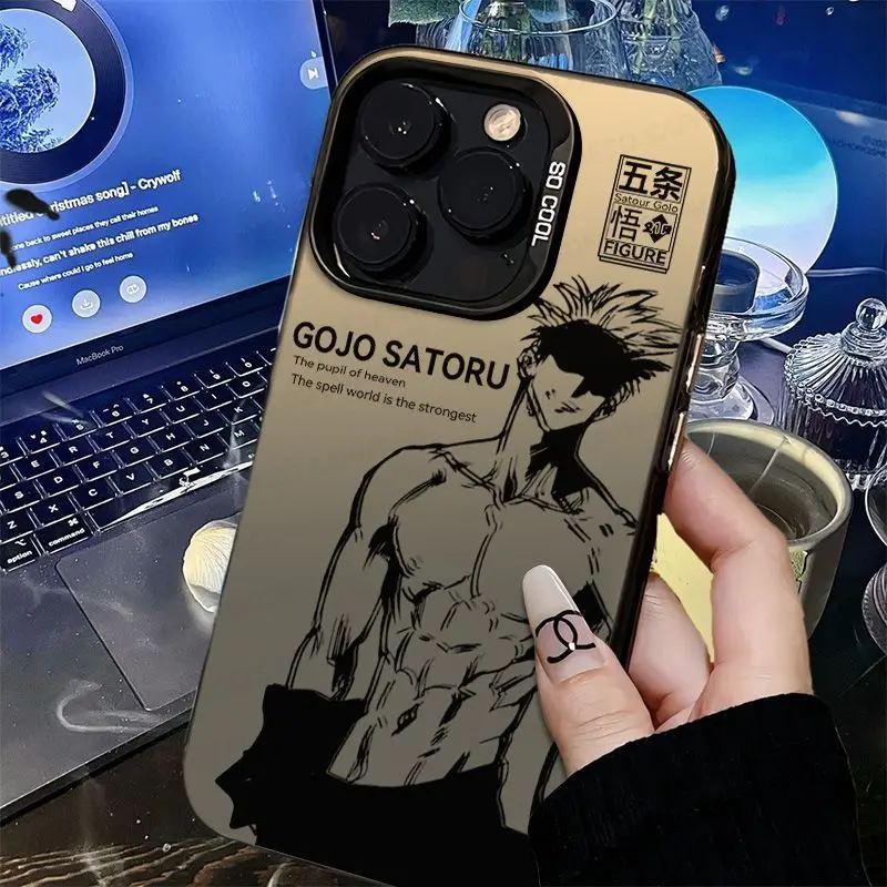 Jujutsu Kaisen Gojo Satoru Anti-Fall Matte Phone Case