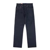 BOB DONG 22oz Men's Buckle Back Jeans Pocket Designs Rigid Selvedge Denim Pants 5