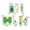 Bug Catcher Kit Children Outdoor Experiment Magnifying Glass Backyard Bug Catcher Box for Children Toddlers Kids Ages 3+ 6