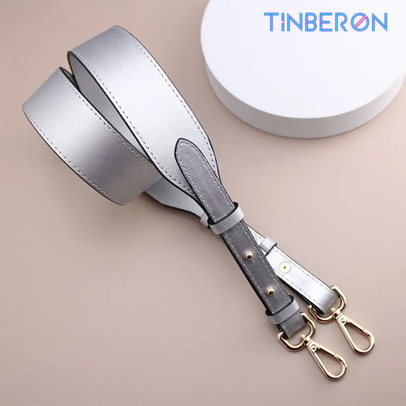 TINBERON Luxury Handbag Shoulder Strap High Quality Leather Shoulder Bag Strap Adjustable Crossbody Shoulder Straps Accessories