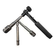 

Ratchet Wrench Quick-Release 1/4 Inch Screwdriver Bar Offset Ratchet Mini Drill Bit Fixer