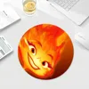 Cartoon E-Elemental SAnimation Round Office Student Gaming Thickened Writing Pad  Cushion Mouse Pad Padmouse Desk Play Mats 6