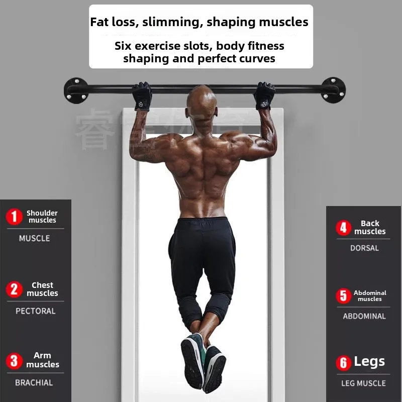 Barra Fixa De Parede Altura Barra Pull Up Crossfit Oferta! Barra