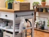 1/6 doll house model furniture accessories mini model Kitchen table hanging rod 3