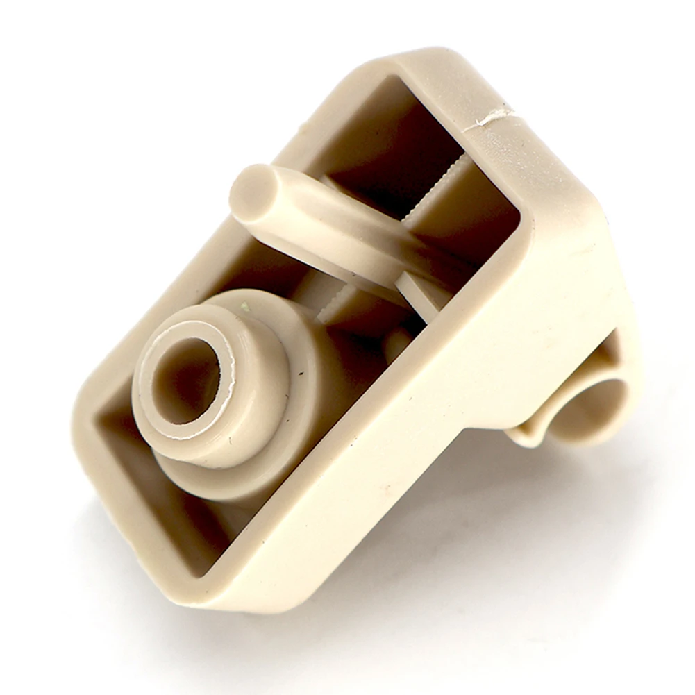 Auto-Innenraum, Auto-Sonnenblenden-Halterung, Visierhalterung, Beige, direkte Installation, einfach zu bedienen, aus ABS, praktisch und zuverlässig für Fiat – Detail 8
