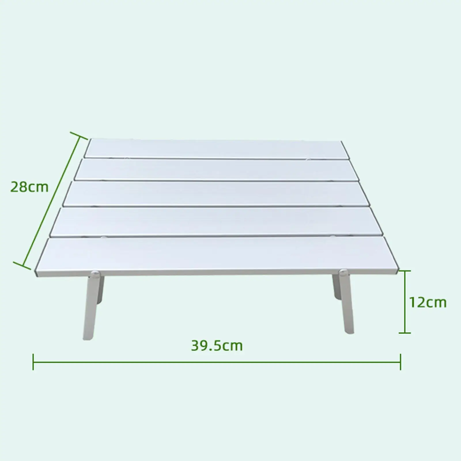 Foldable Camping Table Furniture Aluminium Alloy for Fishing Backyard BBQ