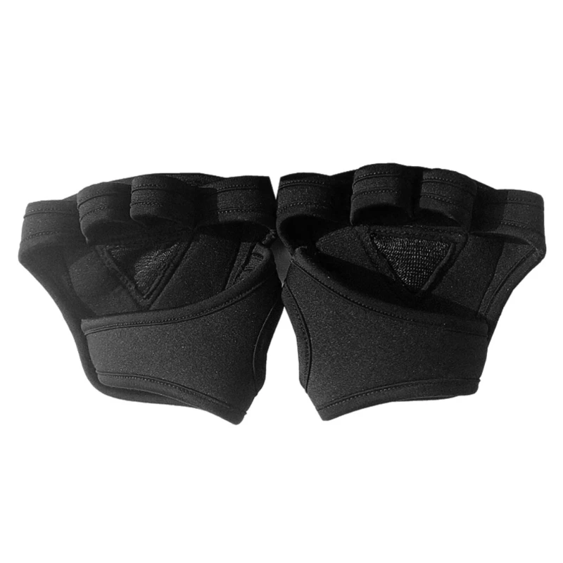 1pair Weightlifting Workout Crossfit Fitness Gloves Weight Training Gloves Grip