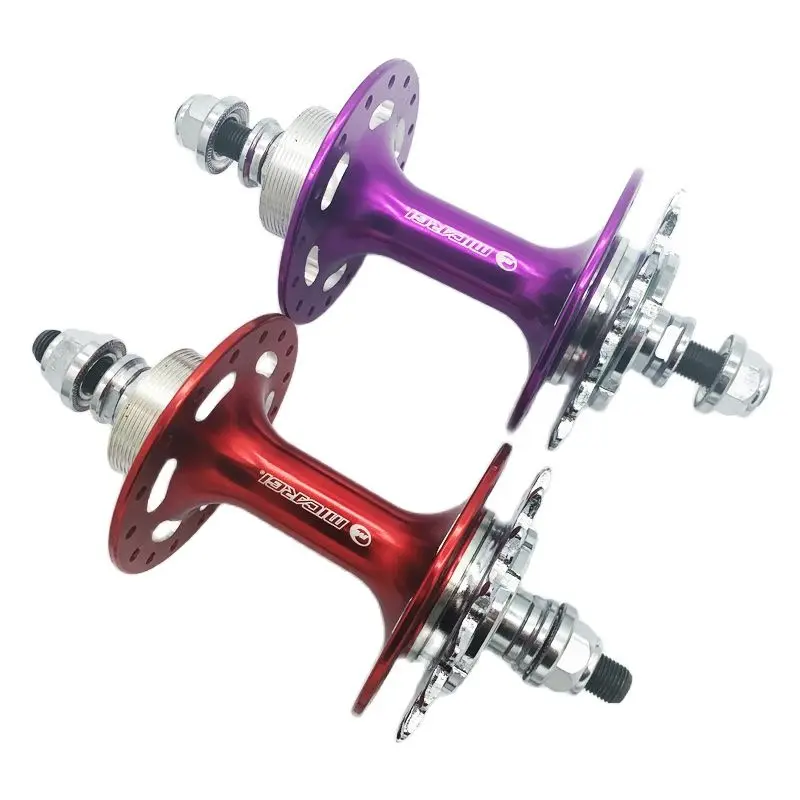 Moyeu Fixie/Piste - 20/24/28/32 Trous - Aluminium - Universel - Neuf - Paire