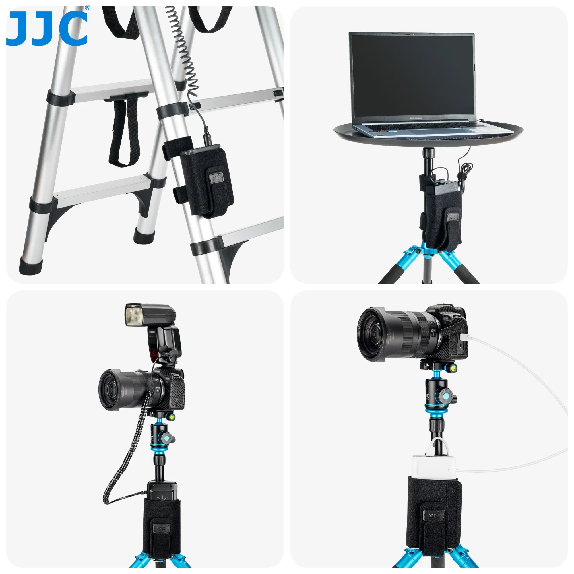 JJC Tripod Legs Mounting Strap Universal Equipment Mounting Strap Bag for Tripod Light Stand Photography Ladder Pole Beam etc. phone tripod mini tripod camera tripod projector tripod stand flexible phone tripod metal mini tripod stand camera mount phone tripod mount photography tripod camera tripod mount