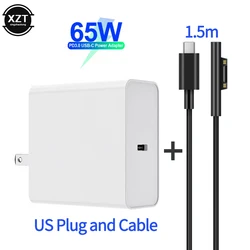 High - Power PD USB Type - C Charger with Versatile Output Capacities (US Plug and Cable)