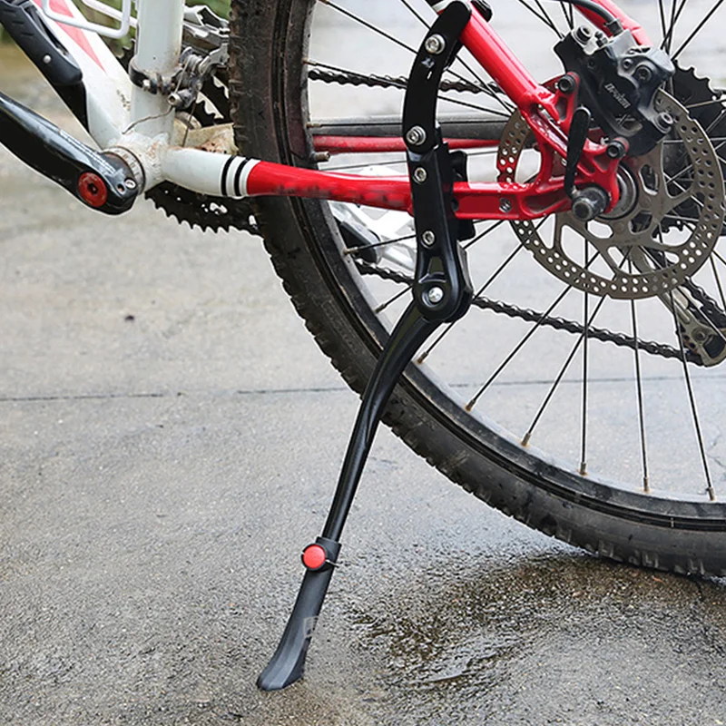 MTB Rennrad Kick Stand Aluminium Kicks tand 24/26/27//700c verstellbare Mountainbike-Stütze Seite hinten Parking rack – Detail 12