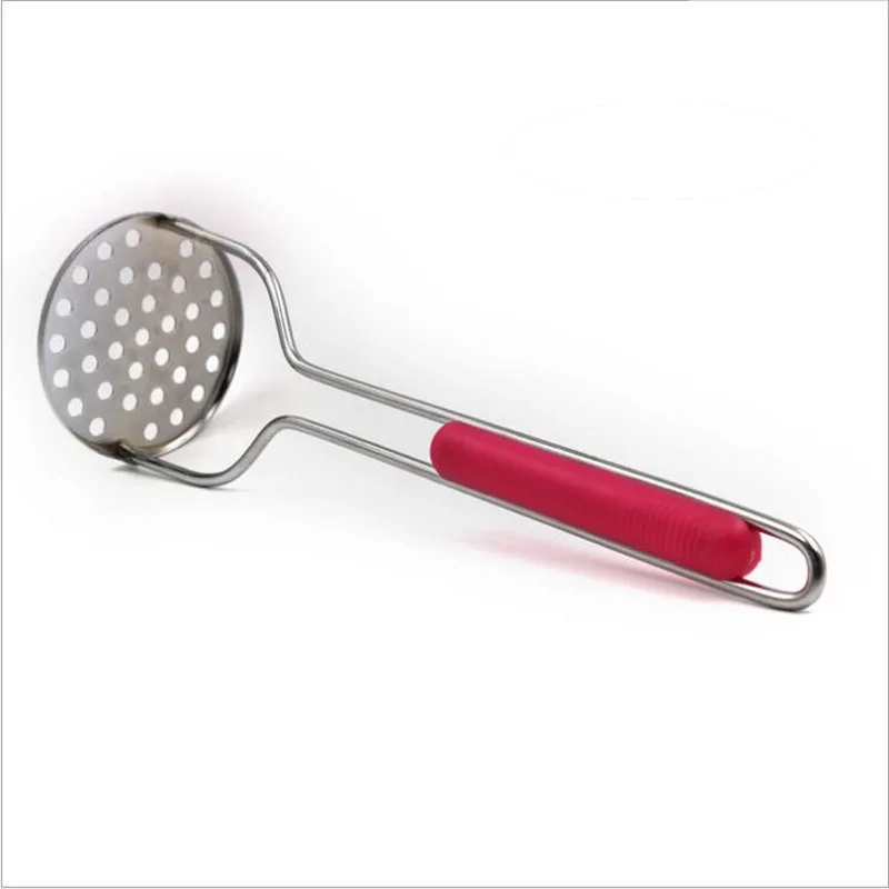 Stainless Steel Potato Puree Press Potato Masher Sweet-Potato Pumpkin Masher Manual Rice Puree Juice Maker Machine Kitchen Tools potato masher