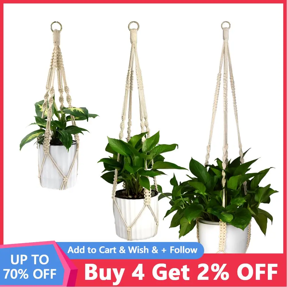 1-2-4x-s-m-l-hanging-plant-handmade-macrame-plant-hanger-with-iron-ring