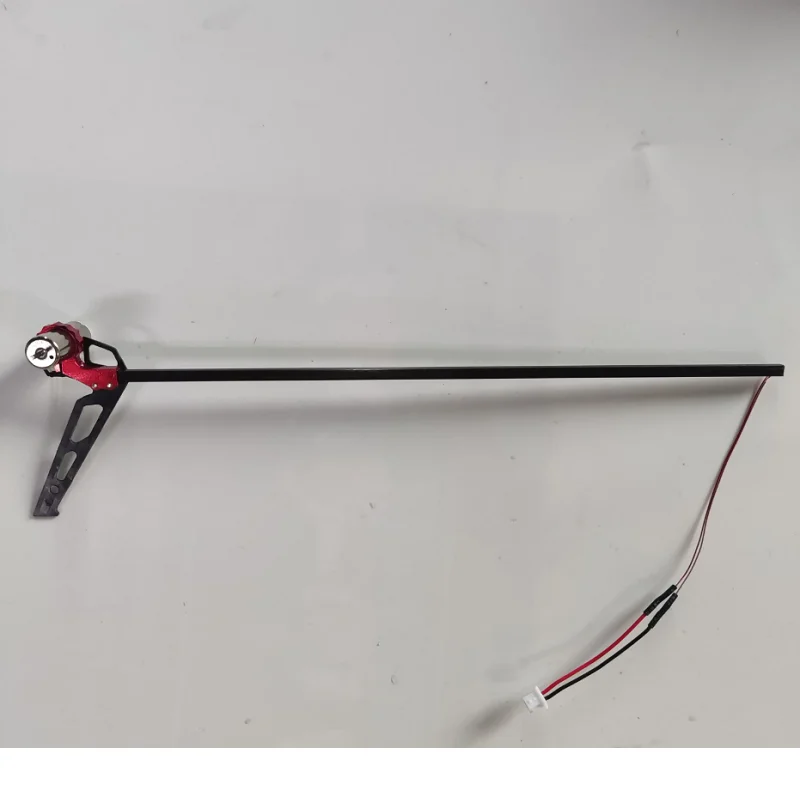 Kit Moteur Arrière Fibre Carbone Métal pour Hélicoptère RC XK K110 K110S K127 C119 C129 V2