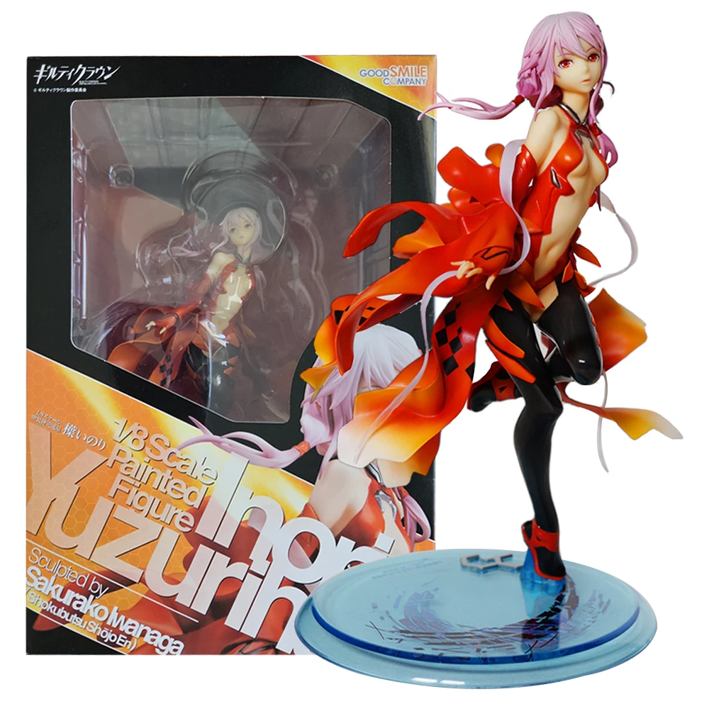 17CM Anime Guilty Crown Yuzuriha Inori Figure 1/8 Standing Anime
