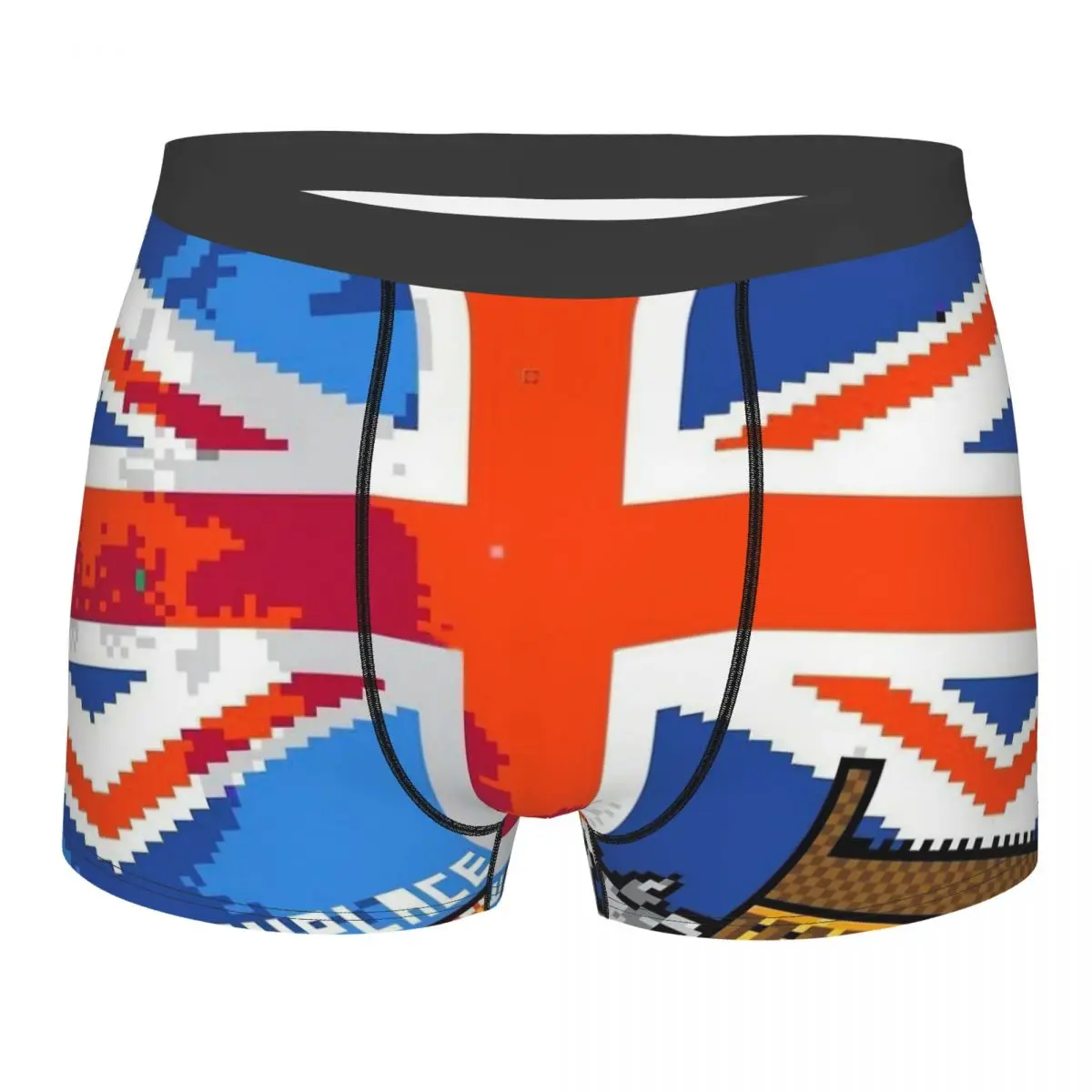 

Reddit R Place Pixel Art United Kingdom UK Underpants Homme Panties Male Underwear Ventilate Shorts Boxer Briefs