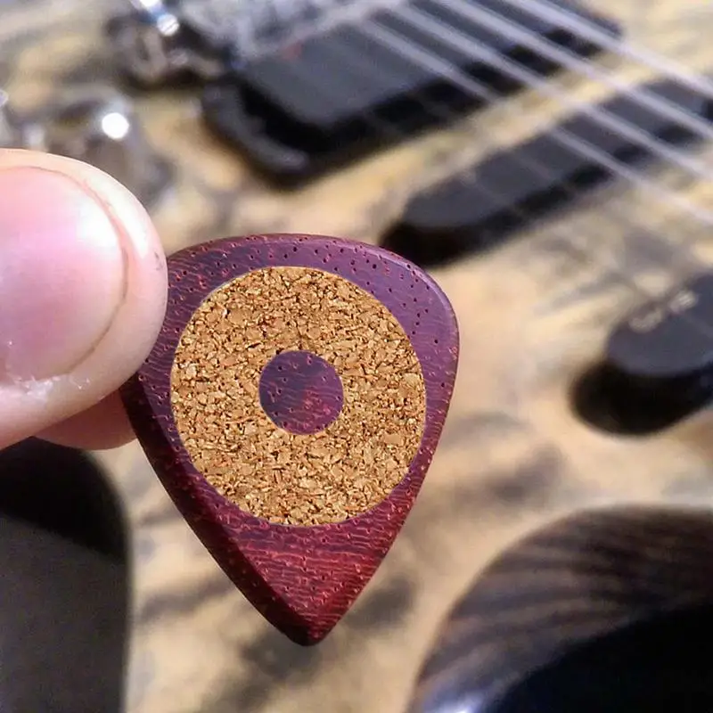 Guitar Pick Grips 20Pcs Bass Picks Grips Anti-Slip Bass Picks Grip Guitar Plectrum Grip For