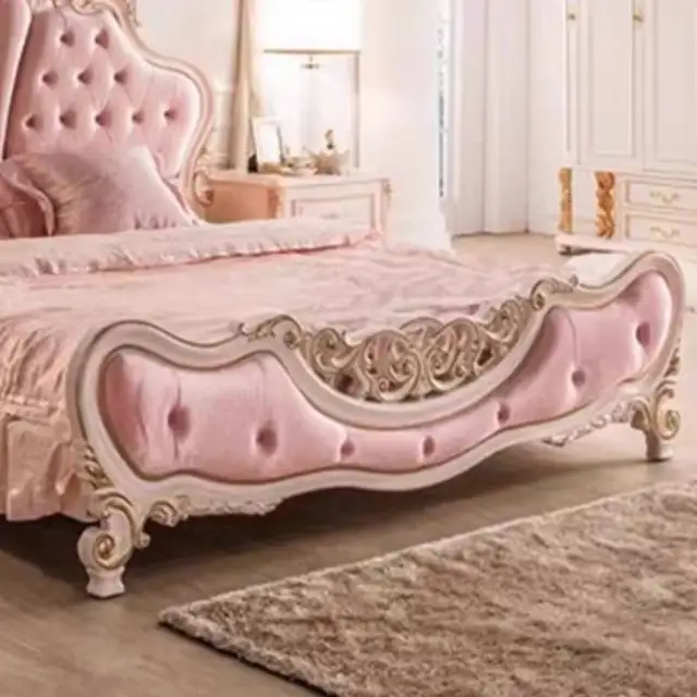 Girls Elegant Double Bed Australia Soft Designs Queen Storage Double Bed Luxury Modern Wooden Cama Box Casal Bedrooms Furniture 5