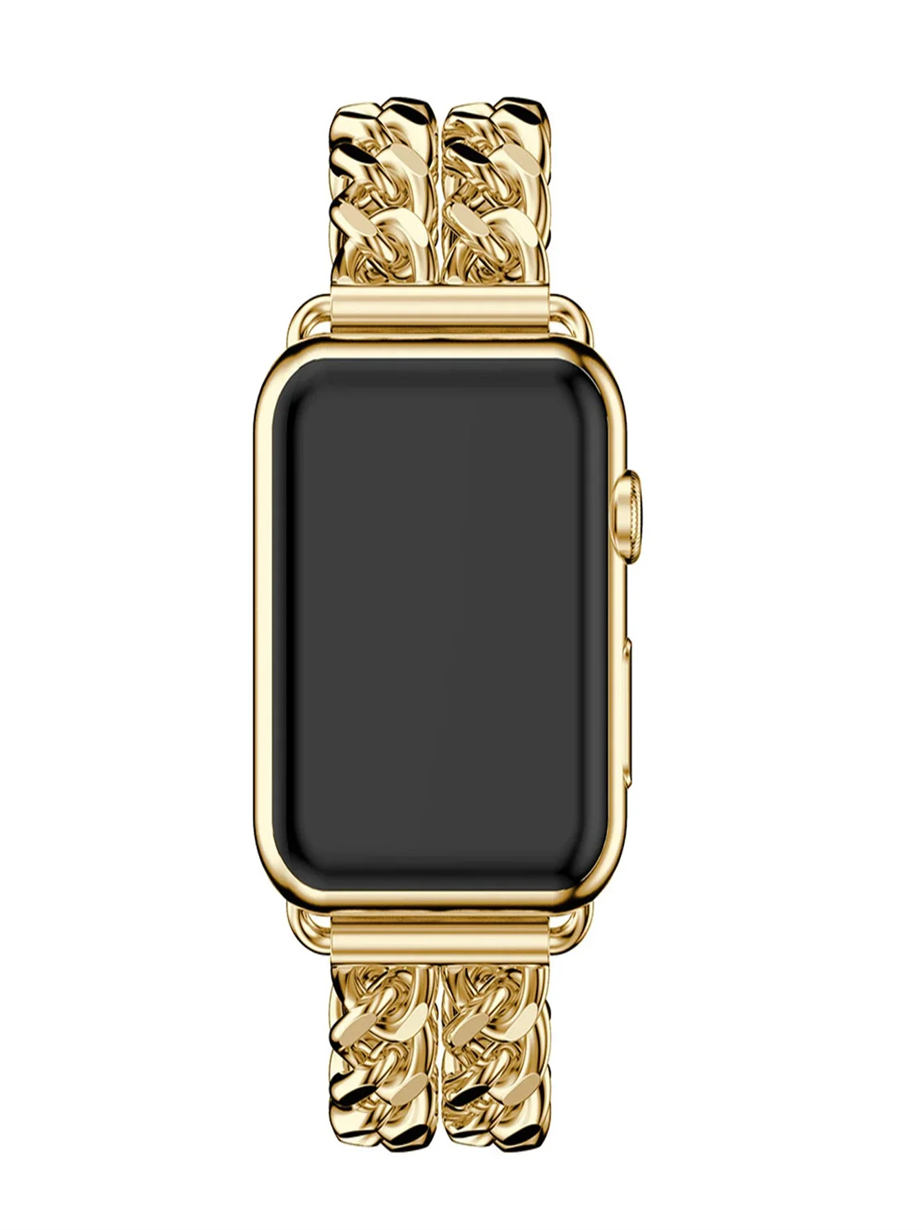 Double Row Stainless Steel For iWatch Band 42/44/45/49mm 38/40/41mm For iWatch Series Ultra Se 8/7/6/5/4/3/2/1_voghion.com