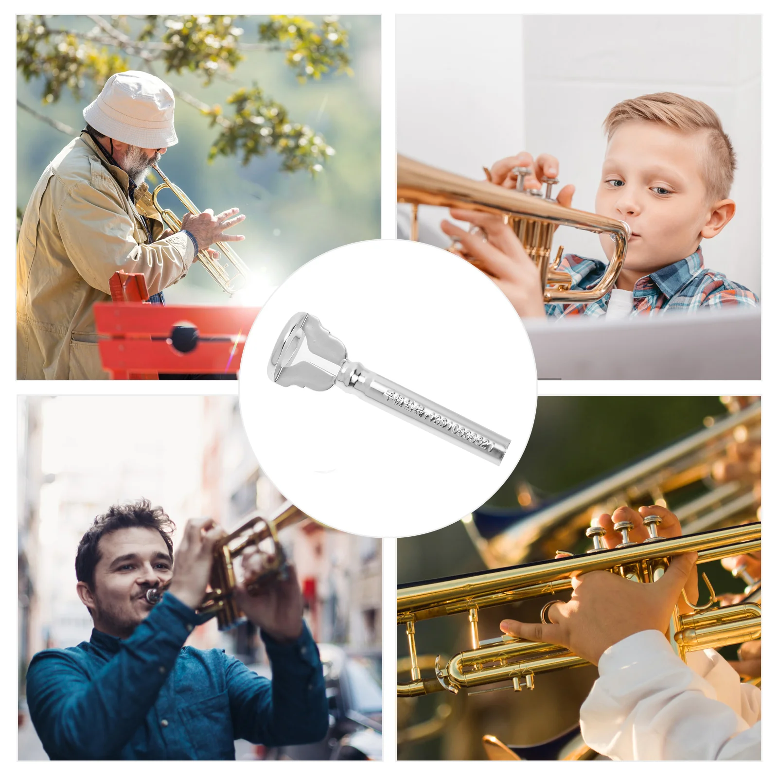 Trumpet Instrument Wind Instrument Trainer Trumpet Exerciser Mouth Shape Practice Device Student Training Tool Teacher Lip Vibration Trainer Learning Professional