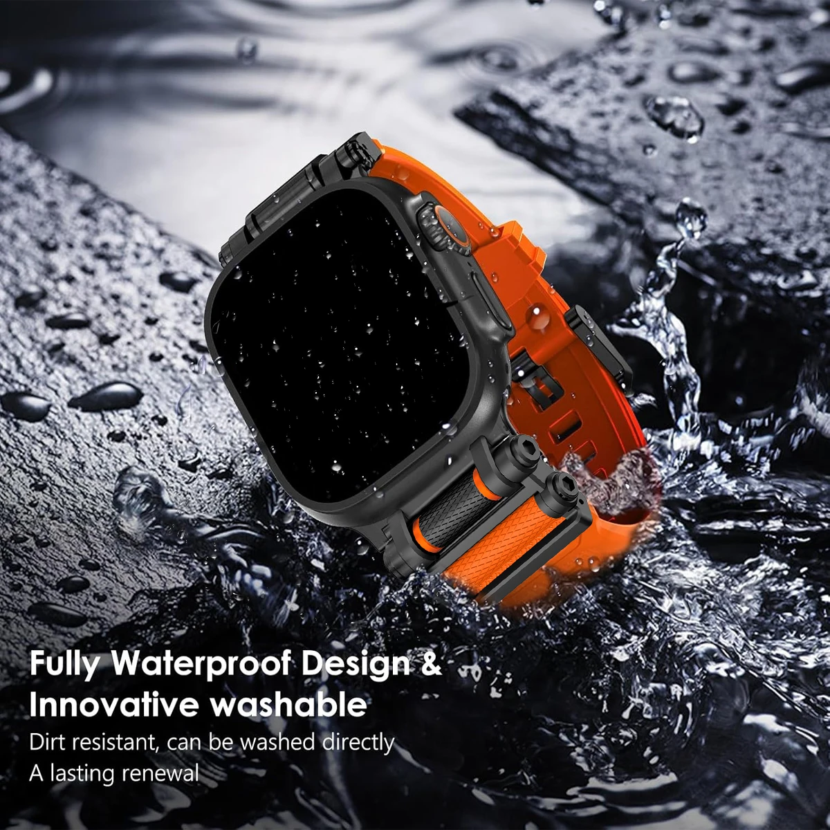 Ubuy Apple Watch Sport Band Washable TransJoy Braided Adjustable