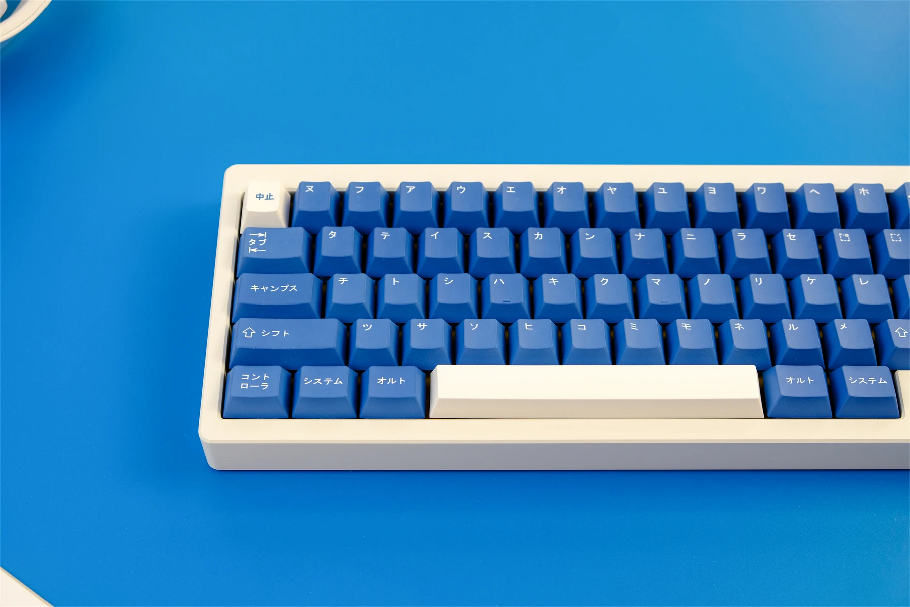 129 chaves gmk azul katakana keycaps pbt