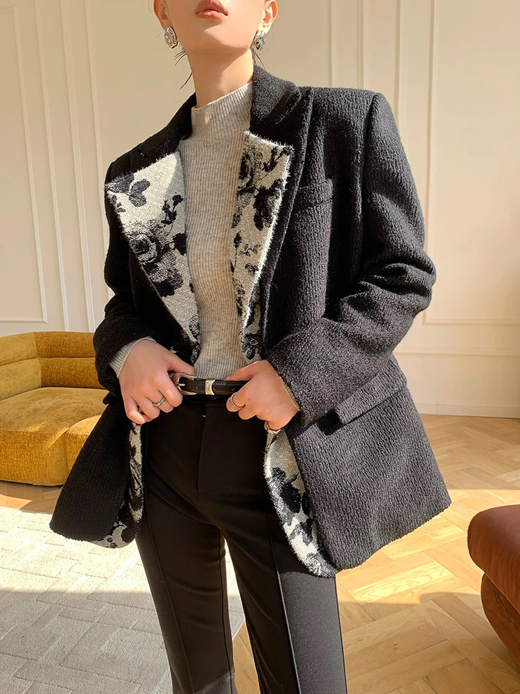 Рисунок 2 - Черные дизайнерские пуховые блейзеры