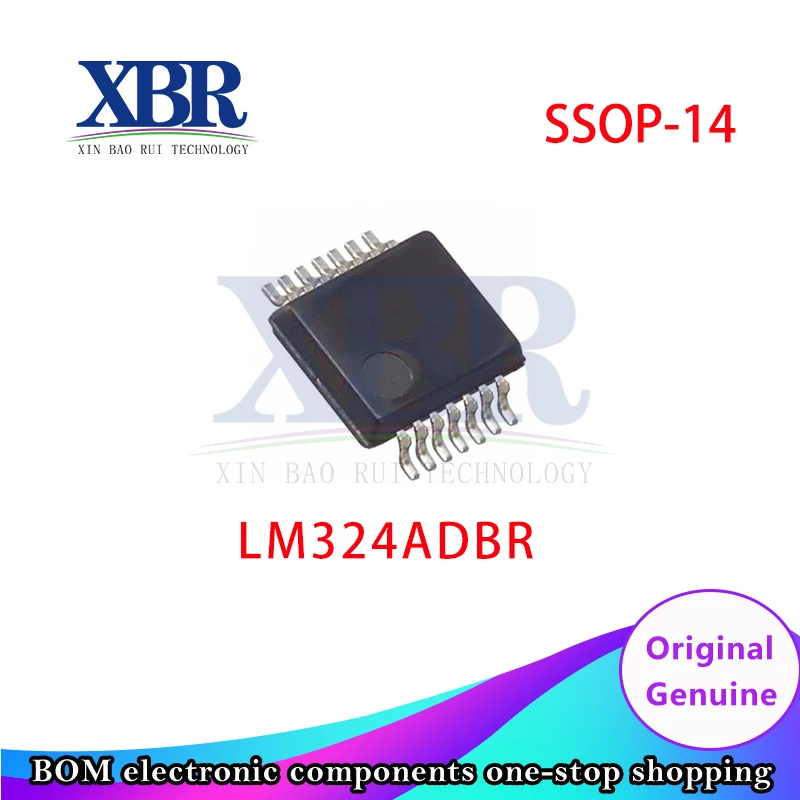 

5PCS LM324ADBR SSOP-14 Operational Amplifier, Buffer