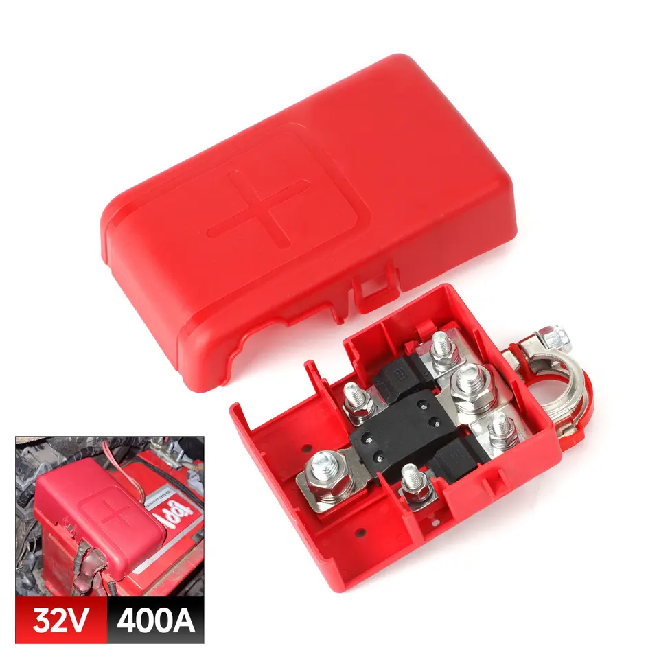 Terminal De Distribution De Batterie Powr De Voiture, Connecteur