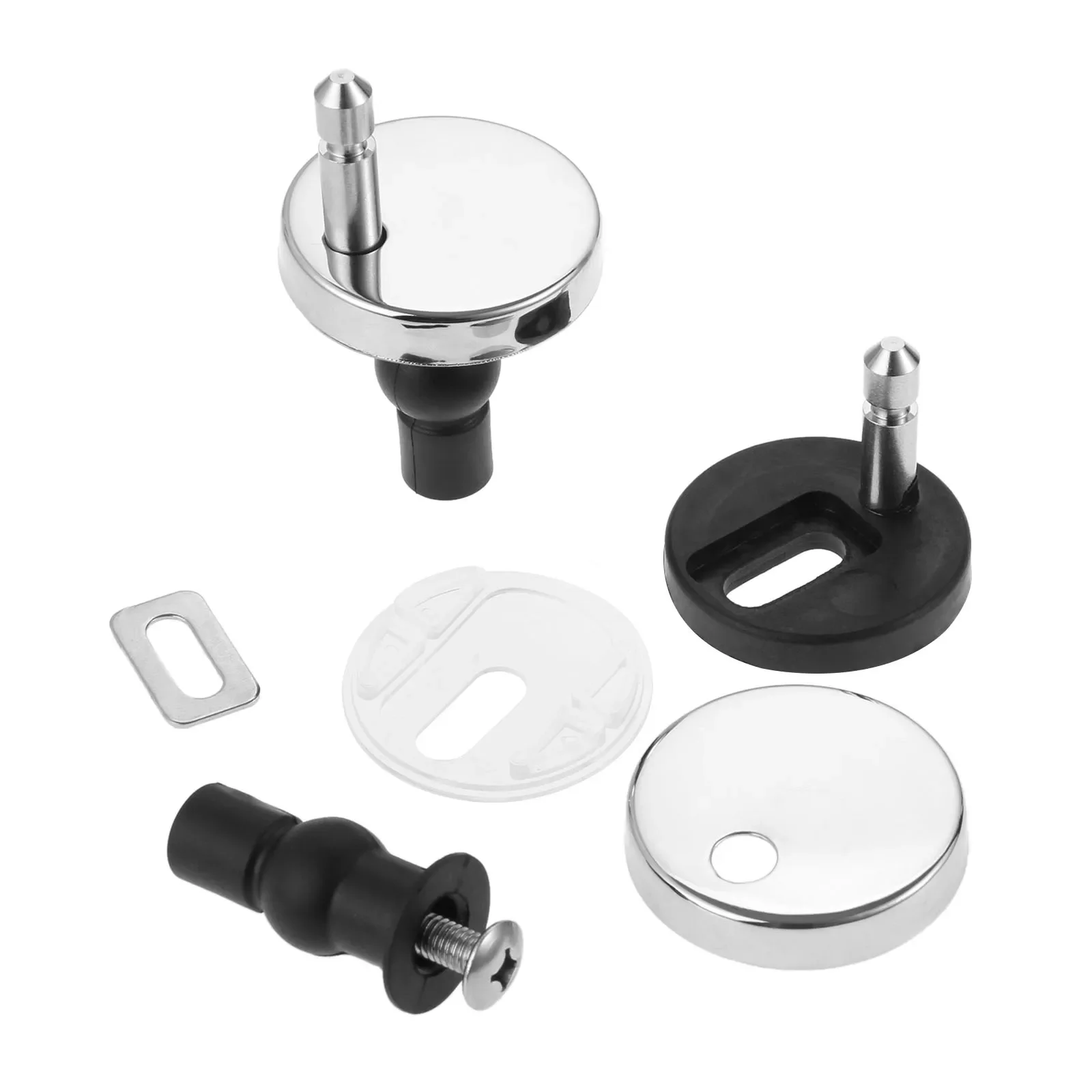 Stainless Steel Toilet Cover Fittings Screws Toilet Lid Cover Connectors Bolts Seat Mounting Bathroom Hardware