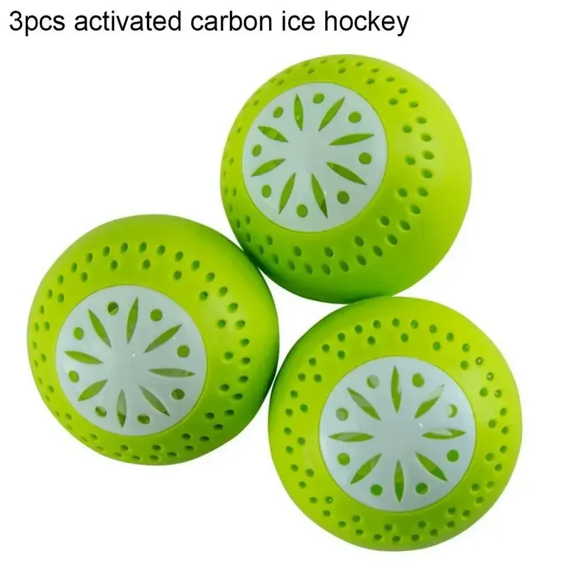 Refrigerator Deodorizing Balls with Active Carbon - Set of 3, Kitchen Odor Eliminator