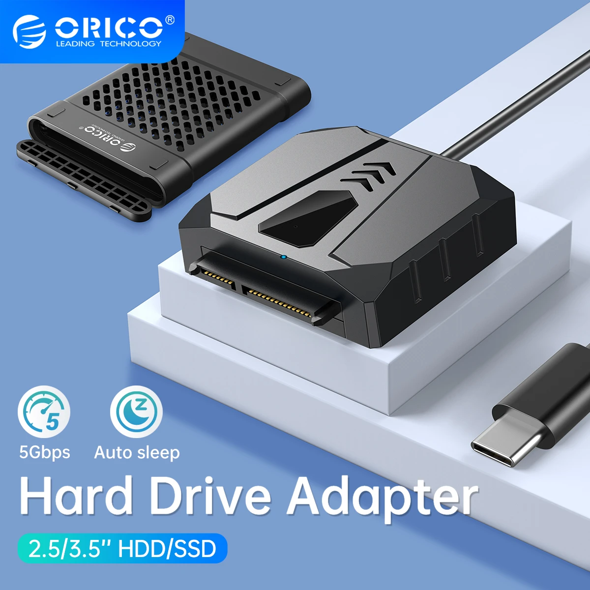  ORICO HDD Drive Adapter USB 3.0 to SATA Cable SATA Converter SATA Adapte For 2.5'' HDD/SSD External Hard Drive Disk