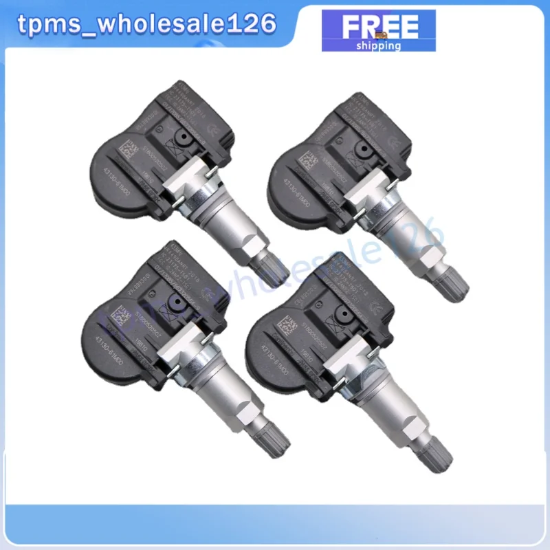 Ÿ̾ з ͸  Ʈ, Ű  ߷ ׷ Ÿ II  Űڽ SX4 Ÿ TPMS, 433MHZ, 43130-61M00, 4 