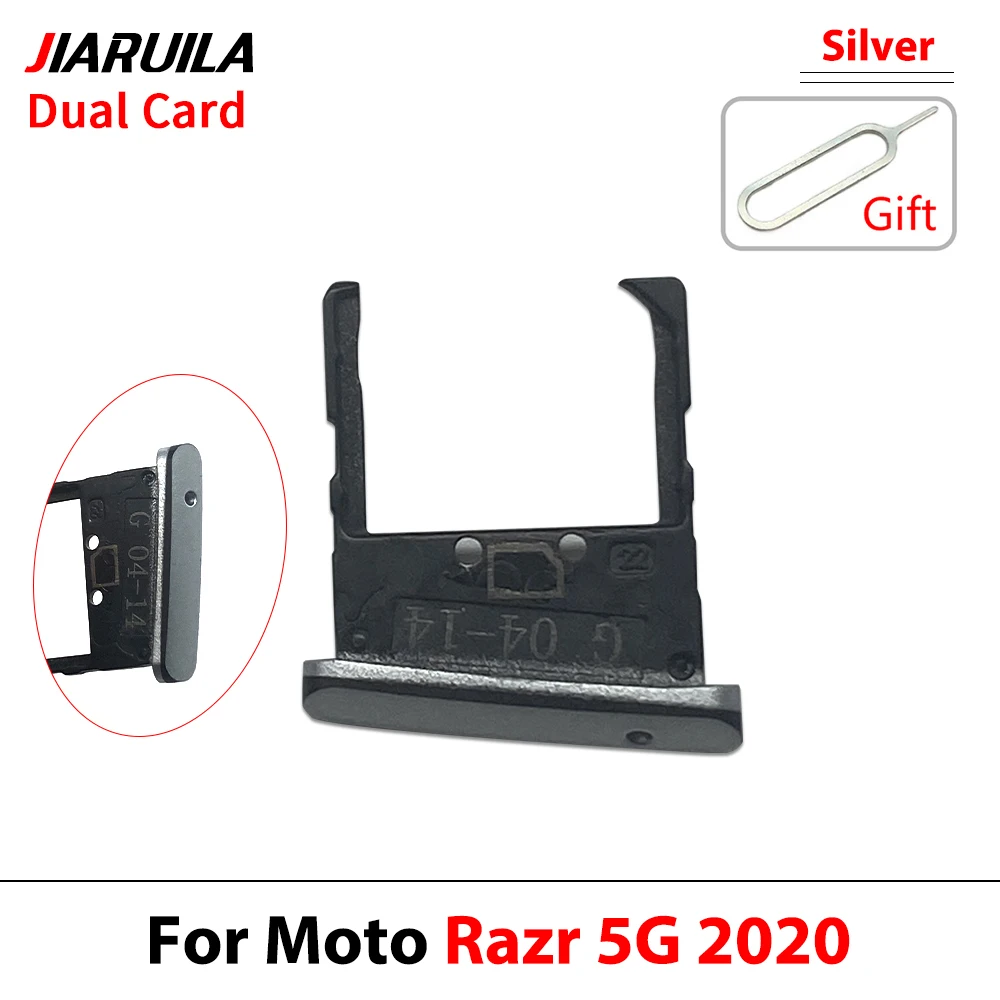 Enhanced Dual SIM Card Tray Holder for Motorola Moto Razr 5G Accessories