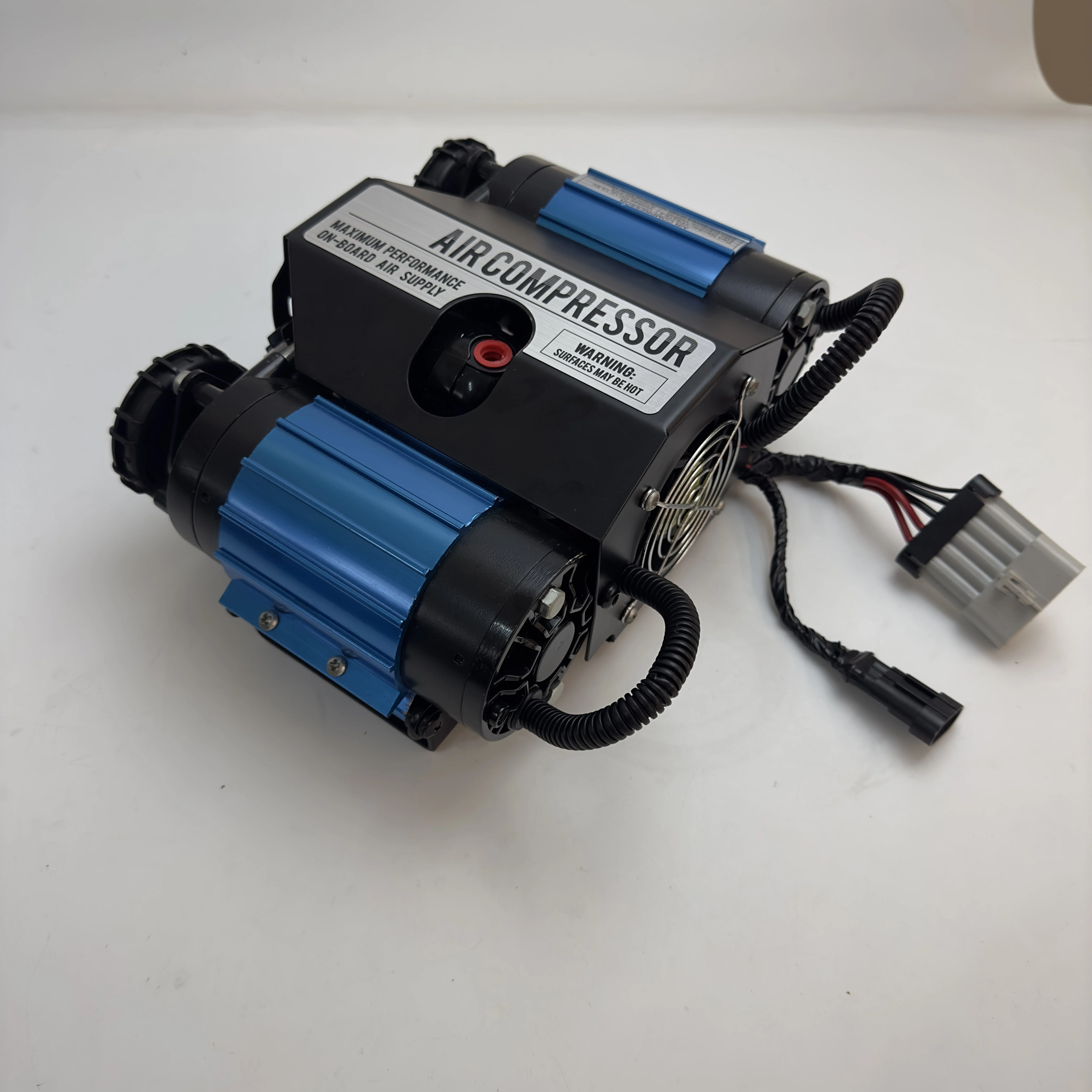 CKMTA12 Twin High-Output Air Compressor – 12V, 22 Lbs, Universal Fit For Jeep, Truck, SUV, RV, Trailer