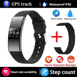 Premium Smart Fitness Tracker - Sleep Monitoring, 170+ Sports Modes, IPX8 Waterproof, Ideal Couple Fitness Gift (Black)