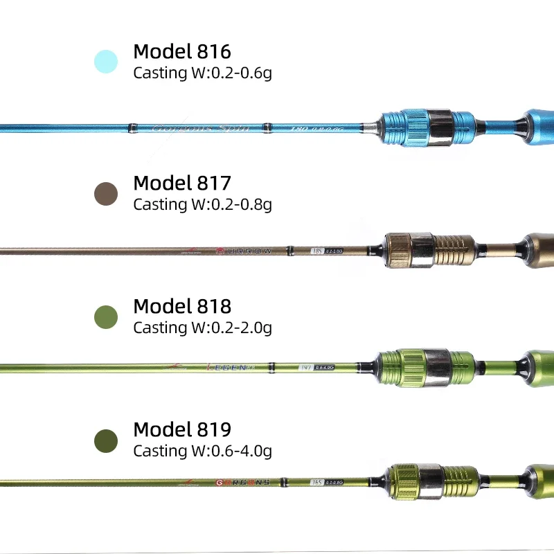 MIFINE LEGEND Spinning XUL Ultralight Fishing Rod 24T Carbon